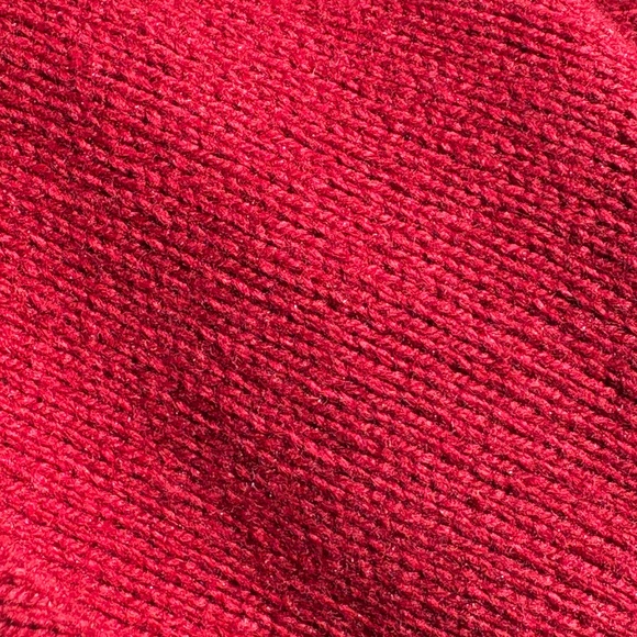 🍂🍁Merona Cotton Blend 1/4 Zip Maroon Sweater - Picture 10 of 11